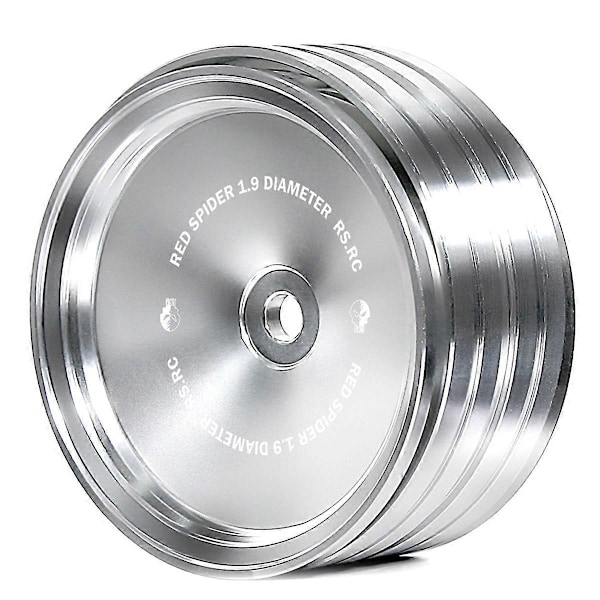 4 st 1,9 tum Retro Spegel Hjulnav För SCX10 -4 RC Bil Silver A