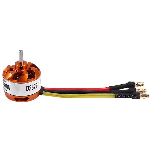 D2822 Borstlös Motor Borstlös Yttre Rotormotor Lämplig för Fjärrkontroll Multi-Rotor Fastvingade Flygplan 1100KV