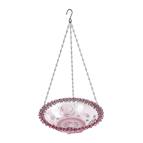 Fågelblomma Formad Hängande Fågelmatare Fågelbad D