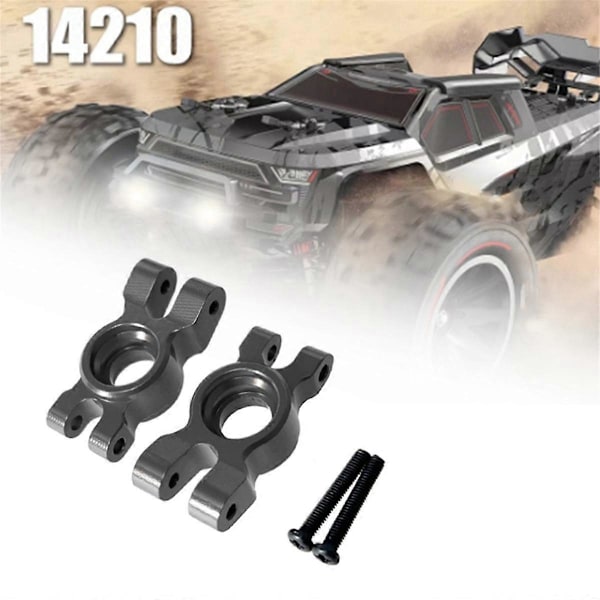 Bakre hjulkoppskomponenter för Go 1/14 RC Bil Del (Titanium)
