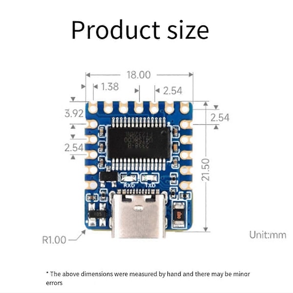 USB till TTL UART Seriell Kommunikationsmodul TYPE-C Seriell Adapter