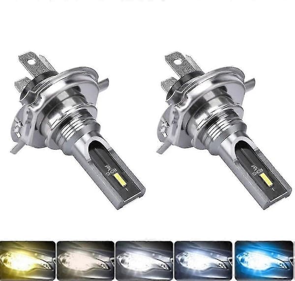 LED Forlygte H6 8000K White Blue