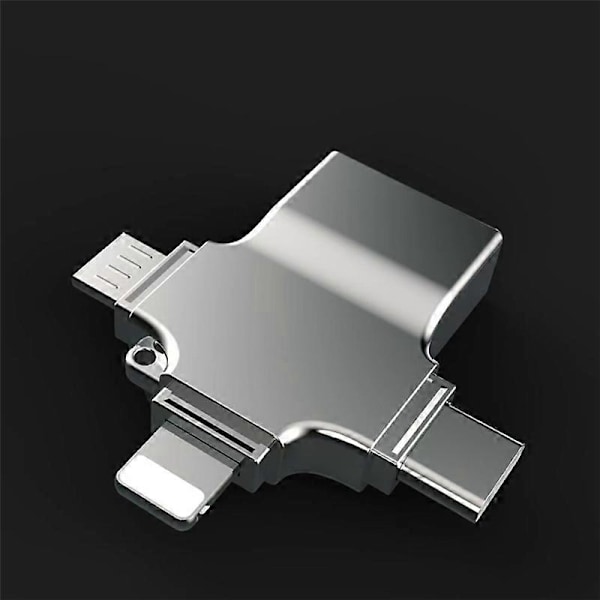 SD-kort Micro-kortadapter 4 i 1 USB 3.0 Micro-SD till kortläsare USB