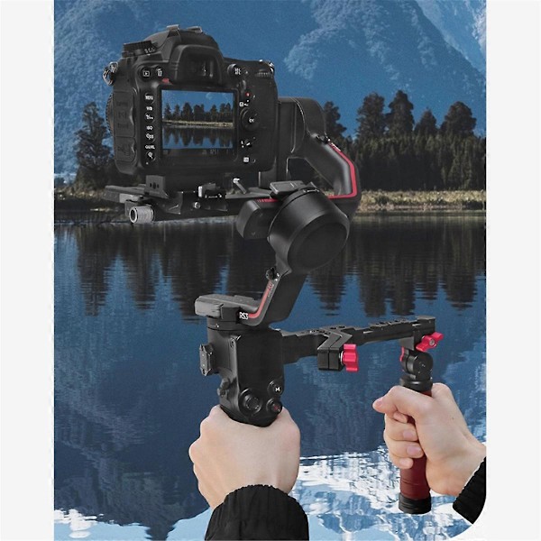 För handhållen stabilisator expansionsgimbalfäste, hopfällbar 2-användning, C
