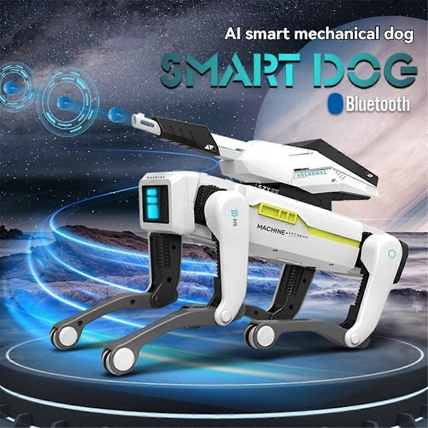 Intelligent Maskinhund Röst Dialog AI Robot Telefon Fjärrkontroll