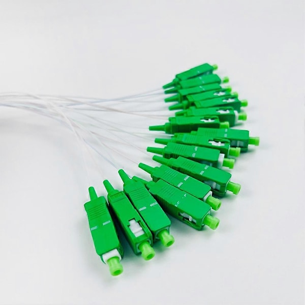 1x16 Optisk Splitter 0.9SM SC/ PLC Typ Mini Fiber Optisk Splitter för Hemmadragning Ingenjörsprojekt