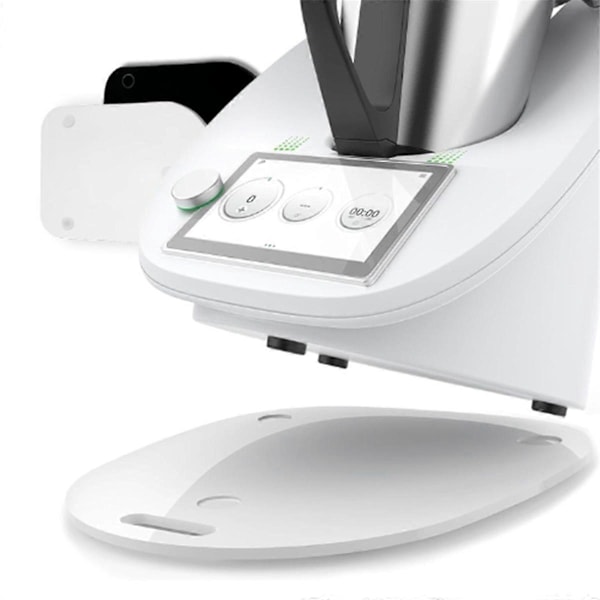 Halkfri Matta för Köksmaskin Thermomix TM5 TM6 Mixer Svart
