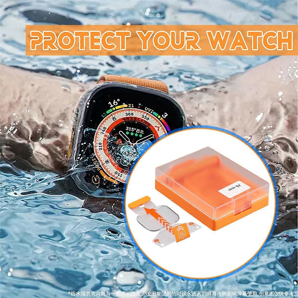 45mm Dammfri Sekunder Film För Iwatch7 Härdat Glas Helskärm