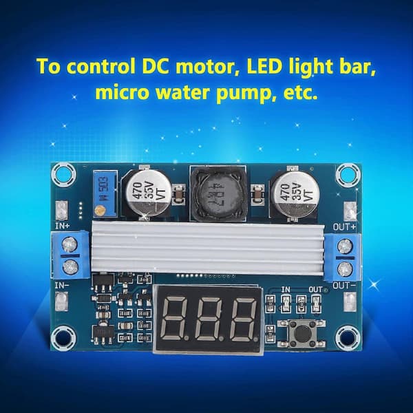 LTC1871 Boost Strømmodul Høy Effekt Step Up Konverter Modul Justerbar Utgang 3.535VDC