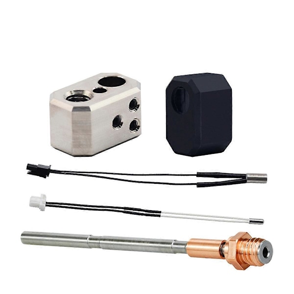 För Prusa i3 MK4 Extruder Hotend Värmeblock 24V Värmestav Kit