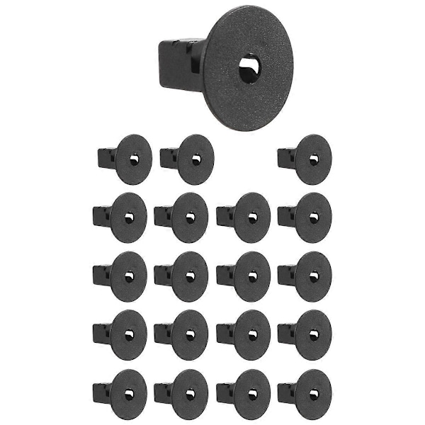 20 st Fästclips för skruvbricka, nit, tryckknapp