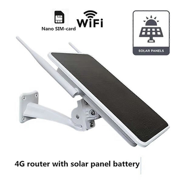 6W 4G Solrouter, 4G Router Soldriven, JP VERSION