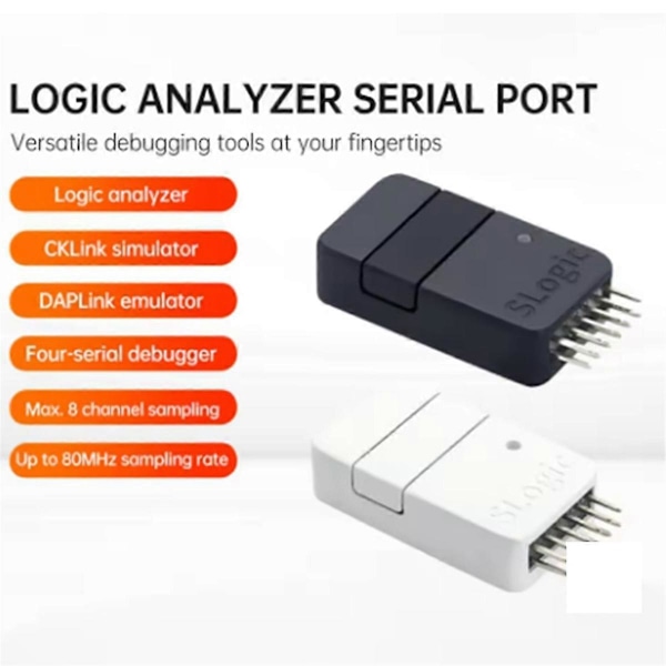 för Combo 8 Logikanalysator DAPLink CKLink Debug Tool 80M Vit