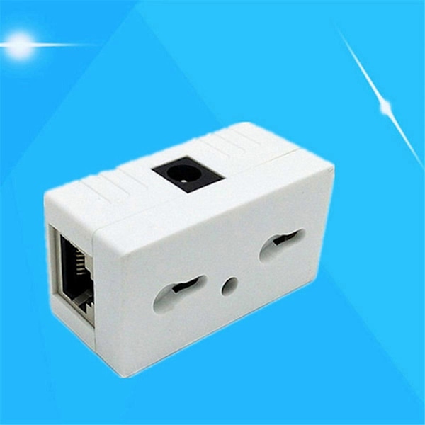 100 Mbps 5V 12V 24V 48V/1A för IP-kamera POE Adapter Modul - Vit