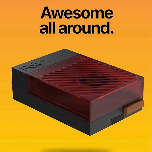Skal för Raspberry Pi 5 med Aktiv Kylning Röd