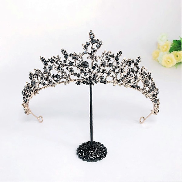 Bröllop Hår Smycken Brudar Bröllopstävling Tiara Brudhårband Bröllop Hårband Hårblomma Skönhetstävling