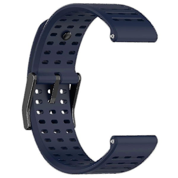 Urheiluranneke Suunto Vertical/9 Peak Pro/9 Peak/5 Peak -kelloille, 22 mm silikoniset kellon rannekkeet Midnight Blue