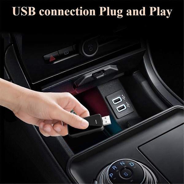 2-i-1 Mini Adapter för Telefon - Plug & Play Biltillbehör