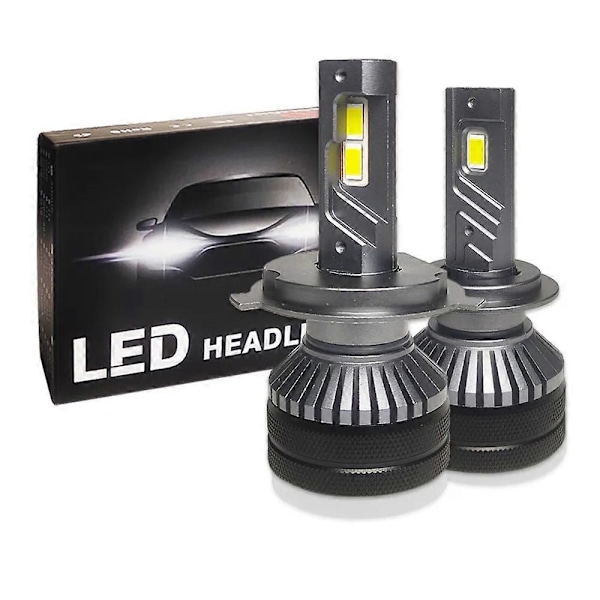 Jexito E11P 130W 4300K H7 LED-strålkastare för bil H11 LED-lampor H1 HB3 9005 HB4 9006 LED-lampa H19 H4 LED-lampor 6000K Bilbelysning