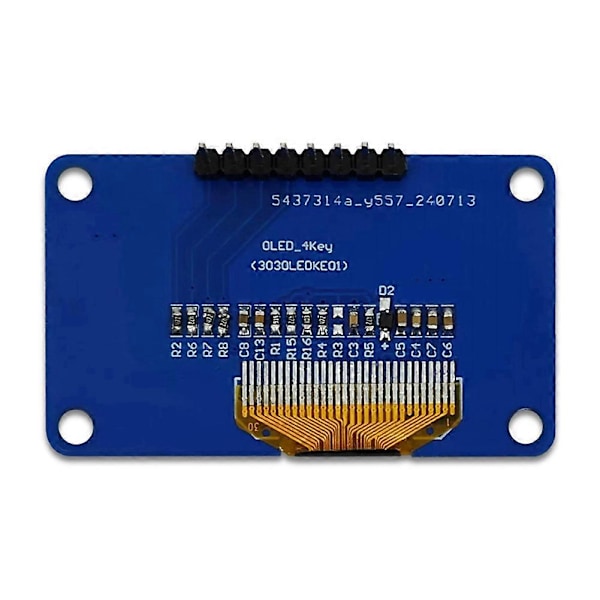 0,96 tums OLED-displaymodul 12864 Skärmmodul med matris