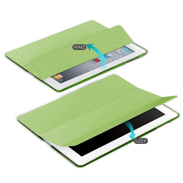 Fodral Kompatibelt Med Ipad 2/3/4 - Ultralätt Slim Smart Skal Ställ Skydd - Mintgrön