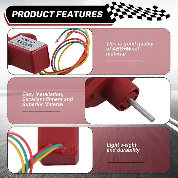 LM10/3M29 3 Ledninger 5K Ohm EPS Styretøjs Potentiometer Sensor