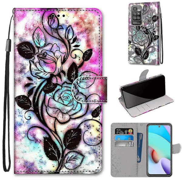 Redmi 10 Blomster Mobilcover
