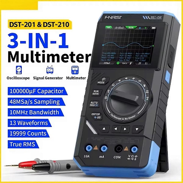 -210 Multimeter, 3 i 1 Elektronisk Reparationsdetekteringsverktyg
