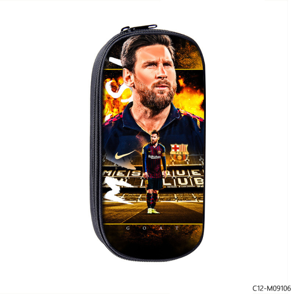 student Case Stor Kapacitet Messi Lionel 3D-utskrift 22cm 1