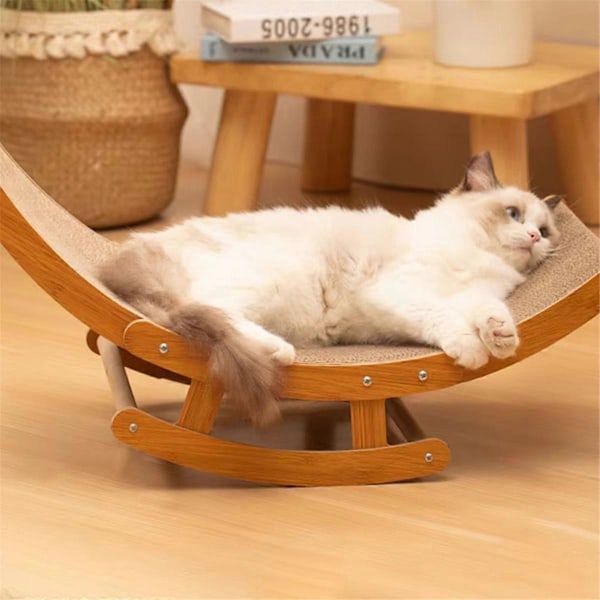 Wellpapp Sliten Katt Skrapa Klös Slip Leksak S