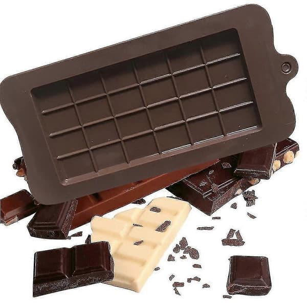 Chokoladeforme Non-stick Mini Chokolade, genanvendelig Silikoneform