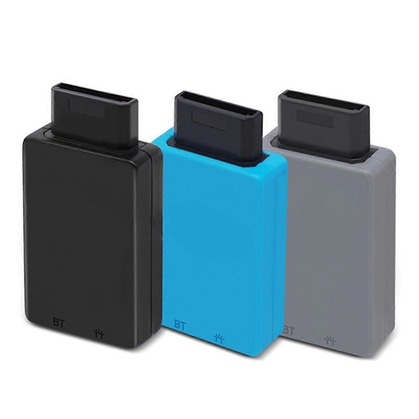 BT Trådlös Handkontroll Adapter för Joycon Blå