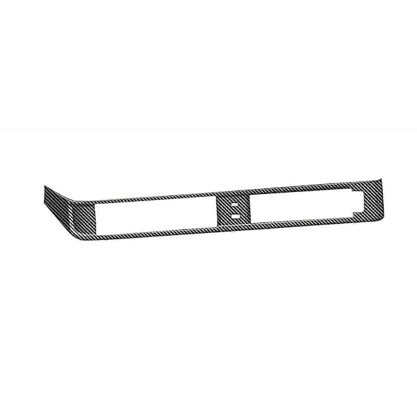 Bil Centerkonsol Luftkonditionering Trim Ram RHD Kolfiber