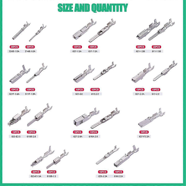 290 st Automotive Wire Terminal Pinconnector 1-3.5mm