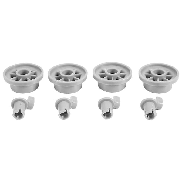 4-pack 165314 Diskmaskin Nedre Korg Hjul Del för &
