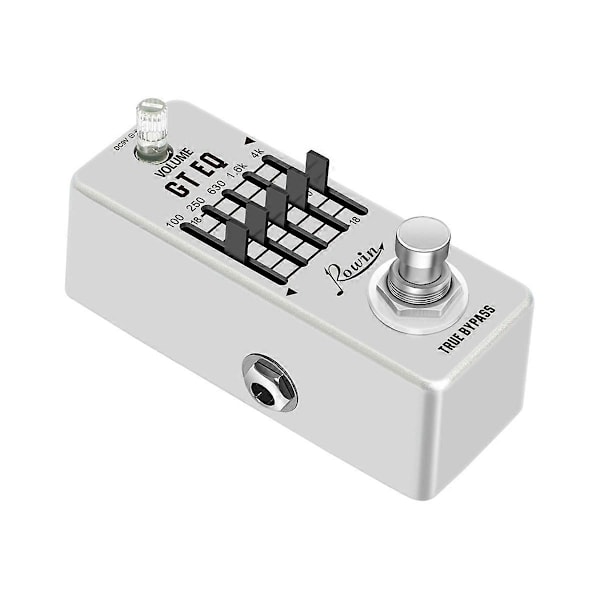 Gitarr Equalizer Pedal 5-Band Parametrisk EQ Gitarreffektpedal
