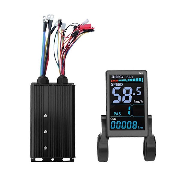 Sähköpotkulauta 36V 48V 80A Ohjain M5 Värillinen LCD-näyttö