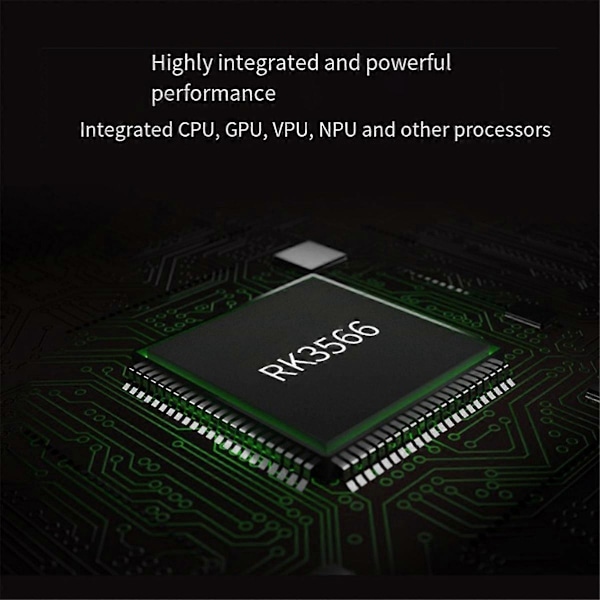Core3566 Modul Kit RK3566 Quad-Core Processor med Skærm EU STIK