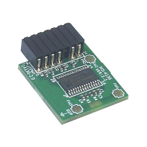TPM 2.0 Krypteringssäkerhetsmodulkort 14Pin TPM 2.0 Modul TPM MS-4136 för Moderkort