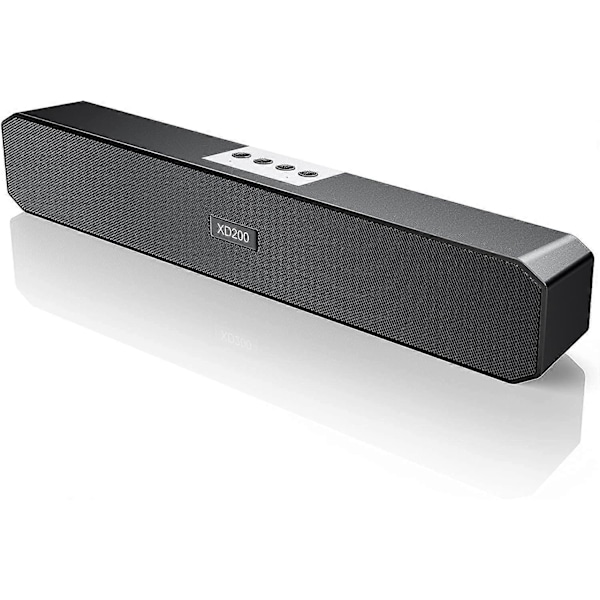 Bluetooth 5.0 Anslutning Skrivbordshögtalare Datorhögtalare Med 4D Stereo Hifi Ljudkvalitet Ren Kraftfull Svart Gaminghögtalare