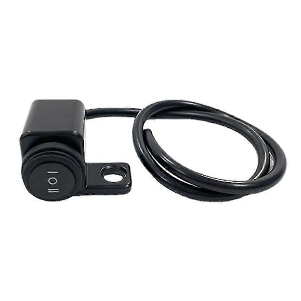 Uppgraderad Vattentät Knapp Strömbrytare Spot Light Led På Av Strömbrytare För Motorcykel Right 3 Block Switch