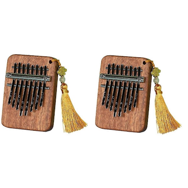8-tons sapele vattendroppe medium kalimba C