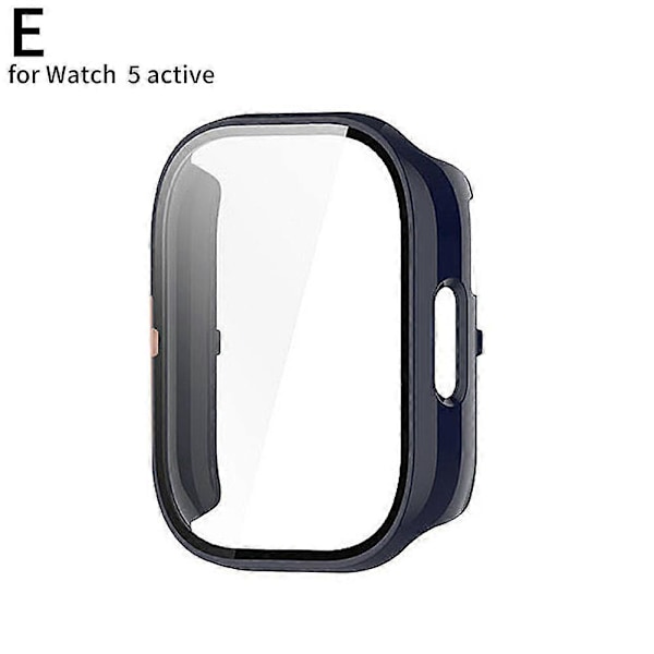 Kattava TPU-kotelo Redmi Watch 5 Active/5 Lite PC-lasikalvo Cove -kelloille Blue For Watch 5 active