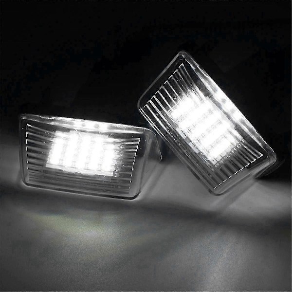 Nummerskyltsbelysning 6340A3 för 206 207 306 307 406 407 5008 Partner LED Xenon Nummerskyltslampa