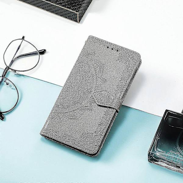 A54 4g Fodral Et Cover Em Mla Flip - Grå