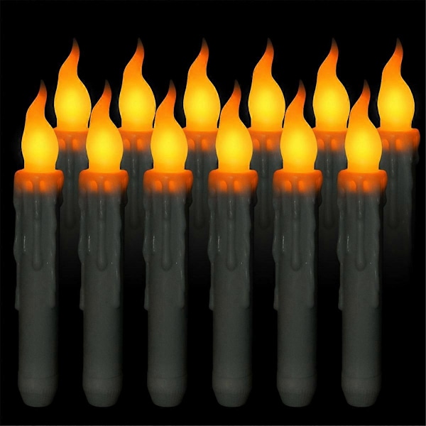 Ljus med fjärrkontroll LED Flamfria Ljus, Varmvitt Blink