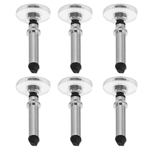 6 kpl Käsinkirjoituskynät Stylus-kynän vaihtokärjet Silikoniset Stylus-kynän kärjet Tablettikynän kärjet
