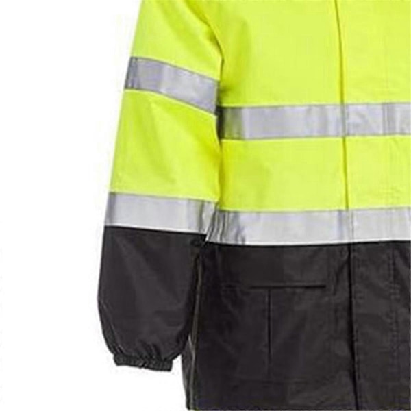 Unisex Regnset med Hög Synlighet, Jacka och Byxor med Färgblock