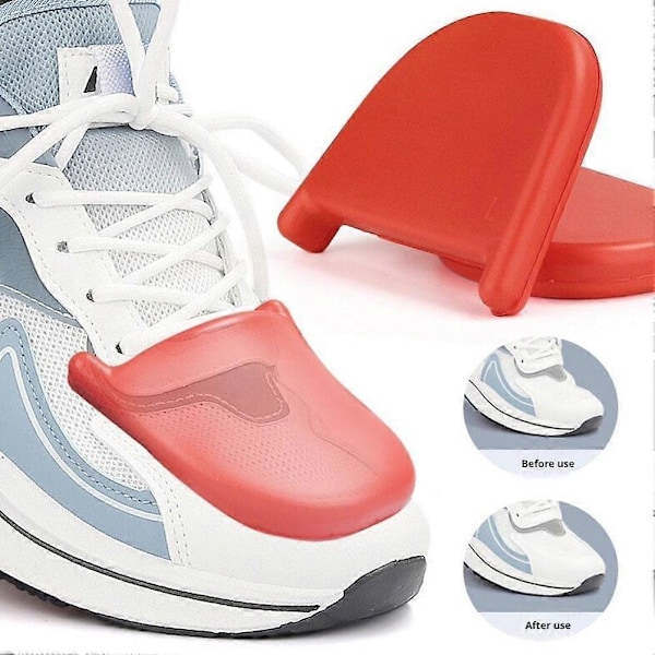 Autentiskt Sneaker Shoe Shield Anti Crease Trainer Protector Decreaser Men