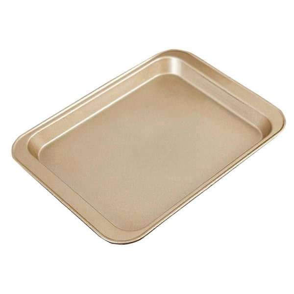 Non-stick Bakplåt med Förlängda Handtag för, För Att Främja Jämn Bakning, Diskmaskinssäker Guld